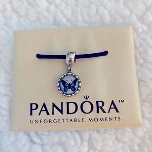 Pandora retired butterfly charm